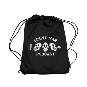 Simple Man MA Drawstring Bags #8158 B