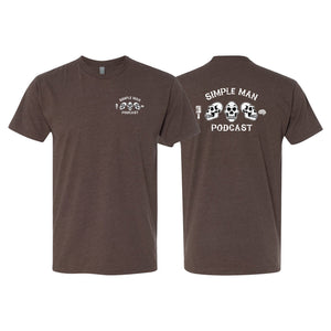 Simple Man MA Next Level CVC Shirt #8158 B