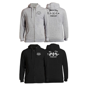 Simple Man MA Zip-Up Hoodies #8158 B
