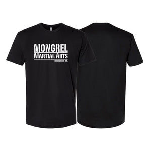 Mongrel MA Next Level Adult Shirts #8194 D (Stacked Logo)