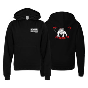 Mongrel MA Academy Sweater Kids Hoodie #8194 E (Full Logo)