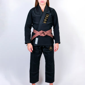 Royal MMA Academy Women's Gi - Black #1733 A