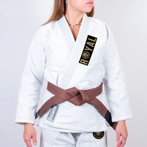 Royal MMA Academy Women's Gi - White #1733 A