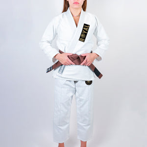 Royal MMA Academy Women's Gi - White #1733 A