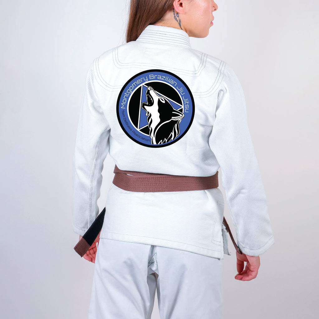 Montgomery Brazilian Jiu-Jitsu Academy Women's Gi - White #1737 A