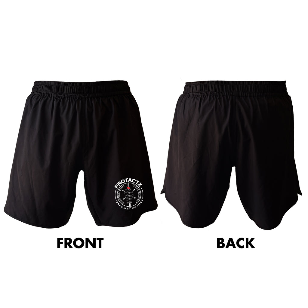Protactx BJJ All Black Shorts 2.0 #8219 A