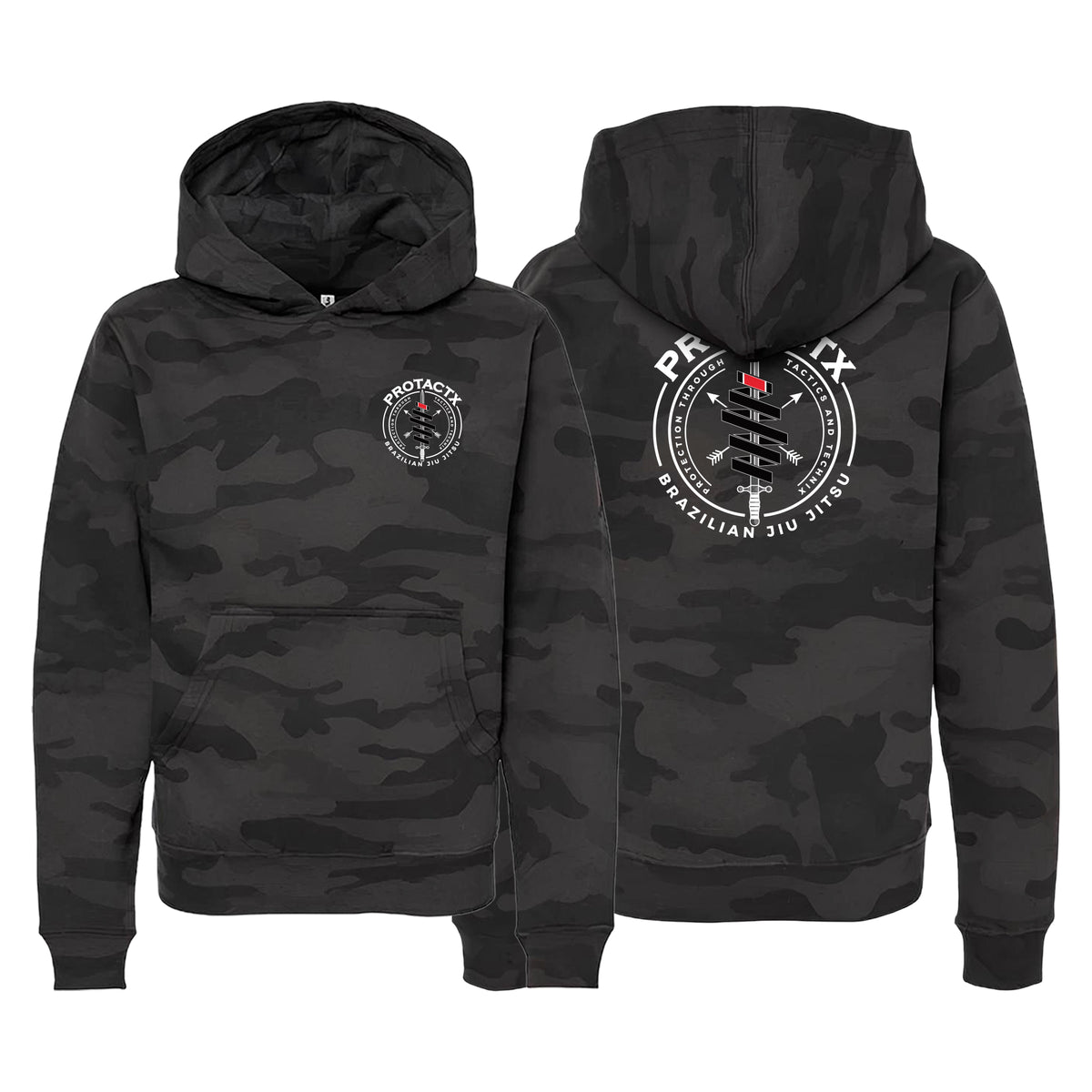 Protactx BJJ Academy Sweater Kids Hoodie #8219 A