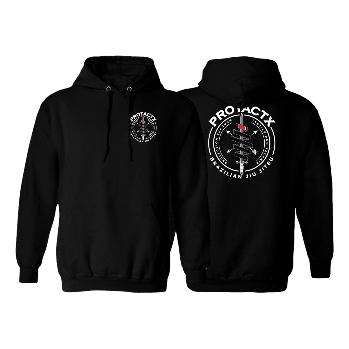 Protactx BJJ Academy Sweater Hoodie #8219 A