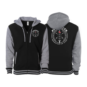 Protactx BJJ Varsity Zip-Up Hoodies #8219 A