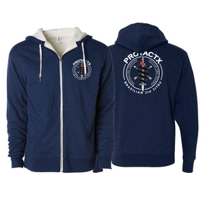 Protactx BJJ Sherpa Lined Zip-Up Hoodie #8219 A