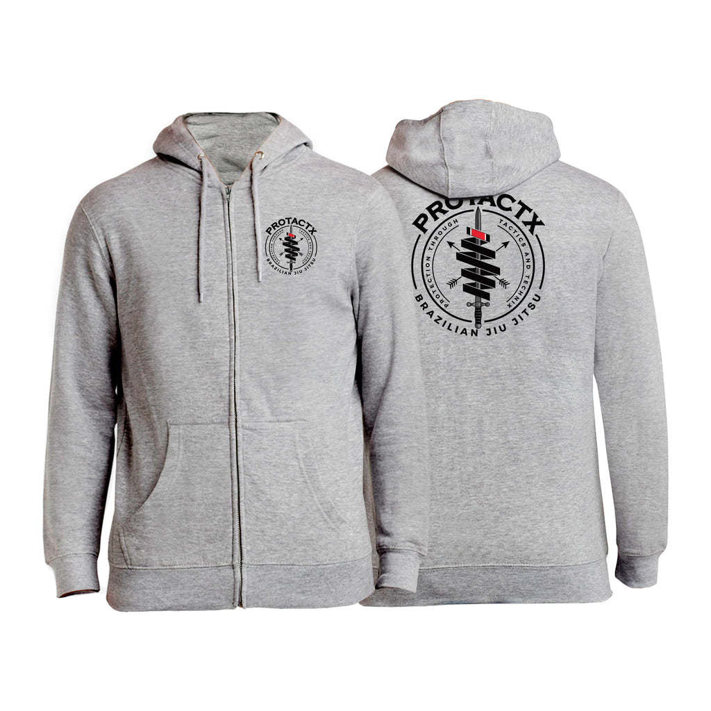Protactx BJJ Zip-Up Hoodies #8219 A