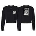 PRXS JJ Women's Cropped Crewneck Sweatshirt #8275 A