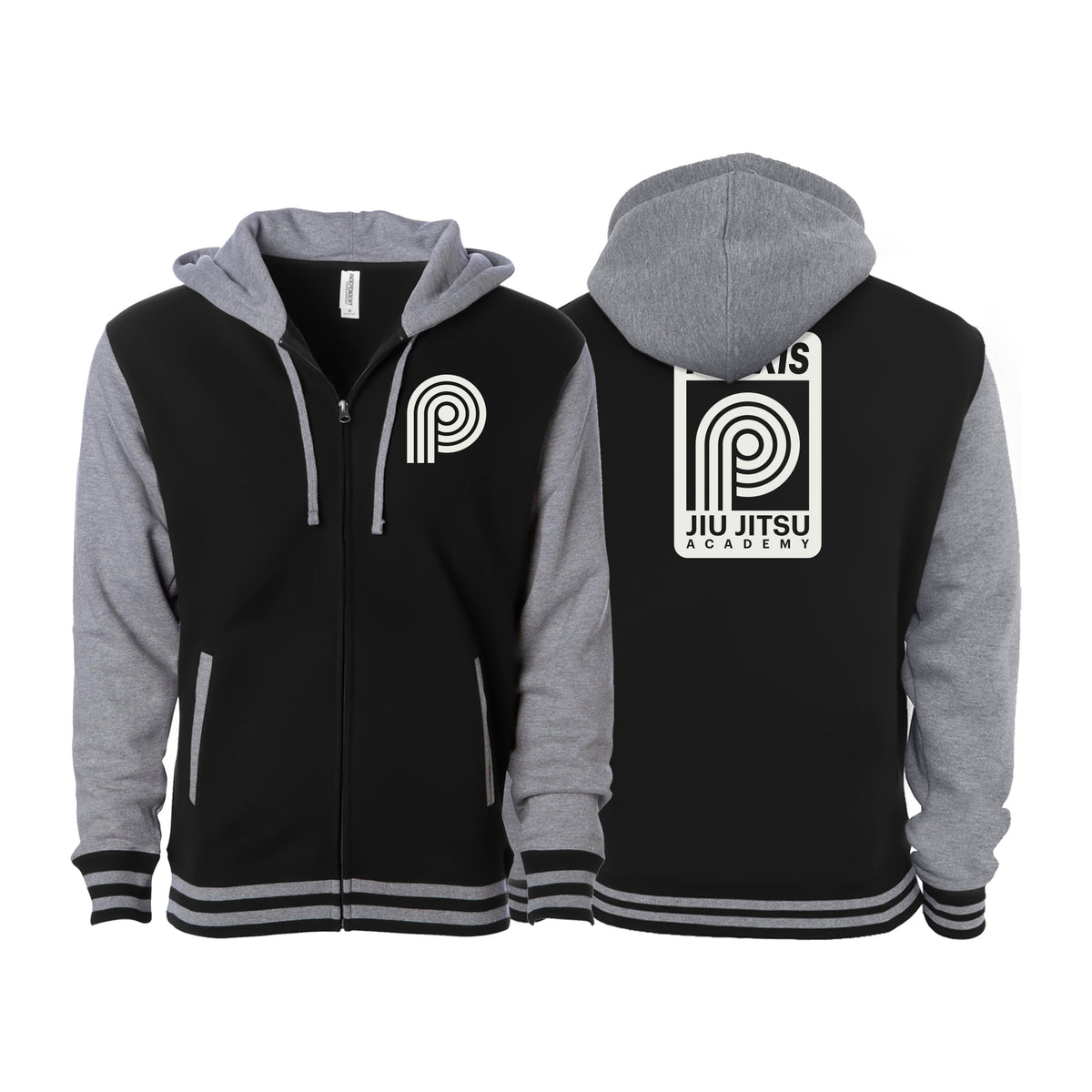 PRXS JJ Varsity Zip-Up Hoodies #8275 A