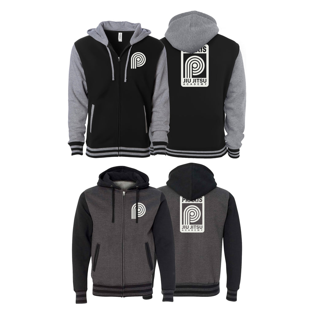 PRXS JJ Varsity Zip-Up Hoodies #8275 A