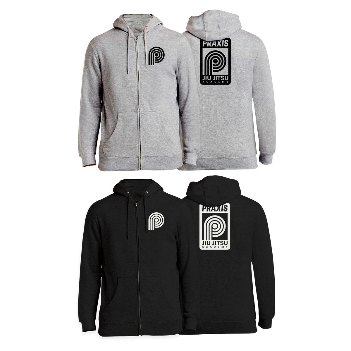 PRXS JJ Zip-Up Hoodies #8275 A