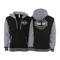 True Grit JJ Varsity Zip-Up Hoodies #8205 A