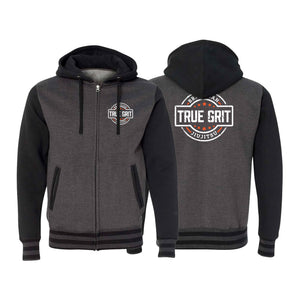 True Grit JJ Varsity Zip-Up Hoodies #8205 B