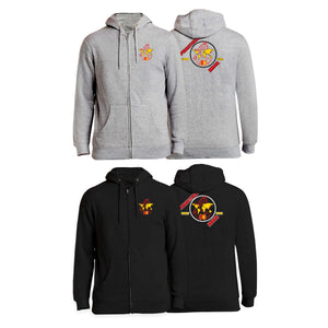 Practical MMA Zip-Up Hoodies #8209 A
