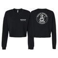 Badace Women's Cropped Crewneck Sweatshirt #8213 A