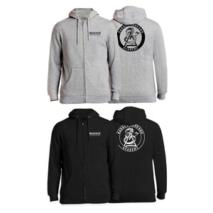 Badace Zip-Up Hoodies #8213 A