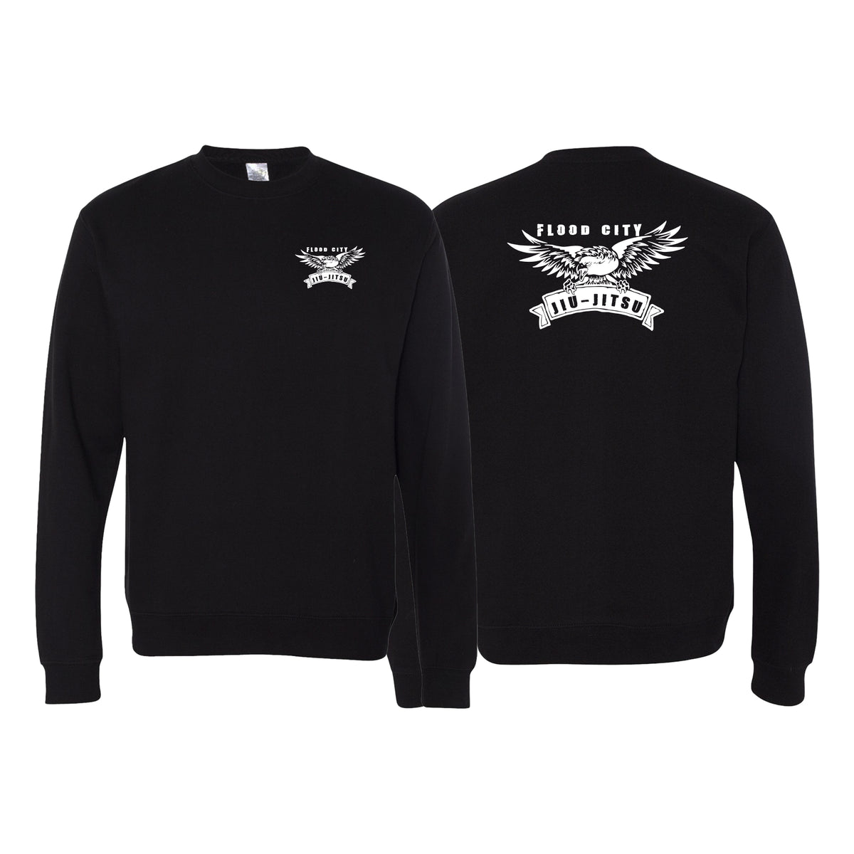 Flood City Jiu-Jitsu Crewneck Sweatshirt #8210 A
