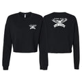 Flood City Jiu-Jitsu Women's Cropped Crewneck Sweatshirt #8210 A