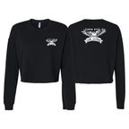 Flood City Jiu-Jitsu Women's Cropped Crewneck Sweatshirt #8210 A