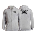 Flood City Jiu-Jitsu Zip-Up Hoodies #8210 A