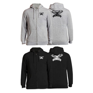 Flood City Jiu-Jitsu Zip-Up Hoodies #8210 A