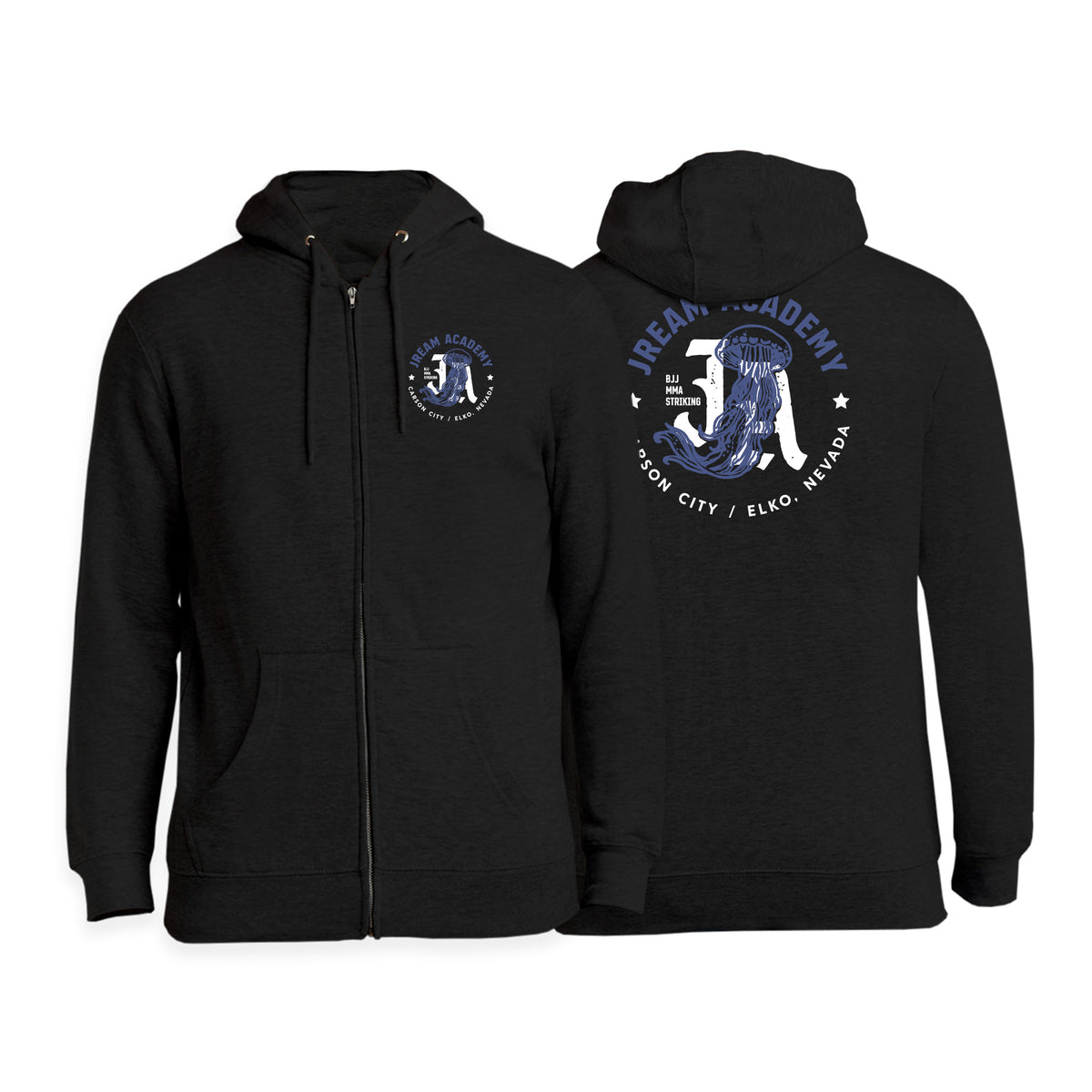 JREAM Academy Zip-Up Hoodies #8216 A