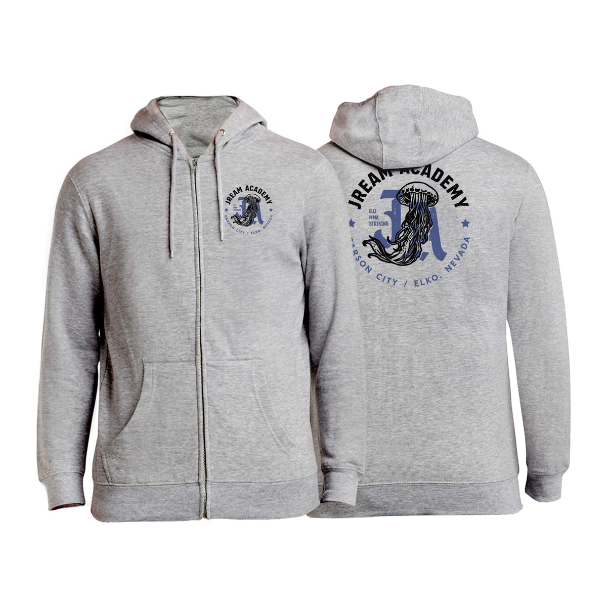JREAM Academy Zip-Up Hoodies #8216 A
