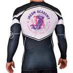 JREAM Academy Academy Rash Guards Black/White #8216 C