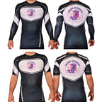 JREAM Academy Academy Rash Guards Black/White #8216 C