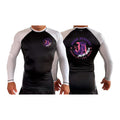JREAM Academy All Black Ranked Long Sleeve Rash Guards #8216 C