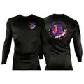 JREAM Academy All Black Rash Guards Long Sleeves #8216 C