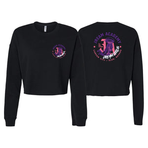 JREAM Academy Women's Cropped Crewneck Sweatshirt #8216 C