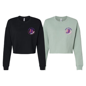 JREAM Academy Women's Cropped Crewneck Sweatshirt #8216 C