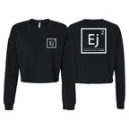 Elevate Women's Cropped Crewneck Sweatshirt #8211 A (Main Logo)