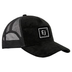 Elevate Suede Trucker Hat #8211 A (Main Logo)