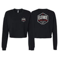 Elevate Women's Cropped Crewneck Sweatshirt #8211 E (Diamond Logo)