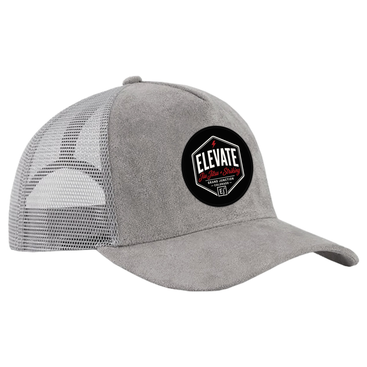 Elevate Suede Trucker Hat #8211 E (Diamond Logo)