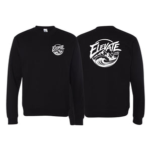 Elevate Crewneck Sweatshirt #8211 G (Wave Logo)