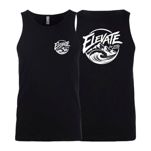 Elevate Next Level Tank Tops #8211 G (Wave Logo)
