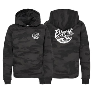 Elevate Academy Sweater Kids Hoodie #8211 H (Wave Logo)