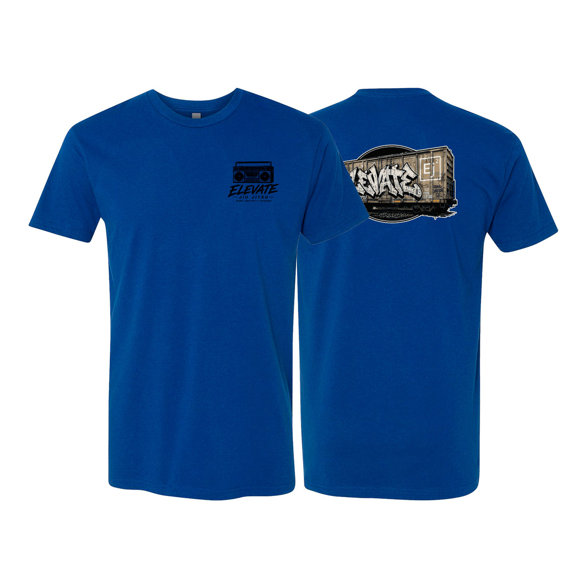 Elevate Next Level Adult Shirts #8211 L (Boombox/Train)