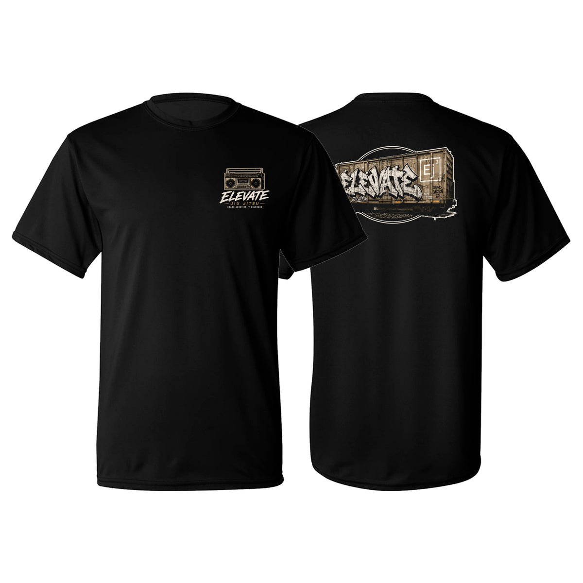 Elevate Dry Fit Shirts #8211 L (Boombox/Train)