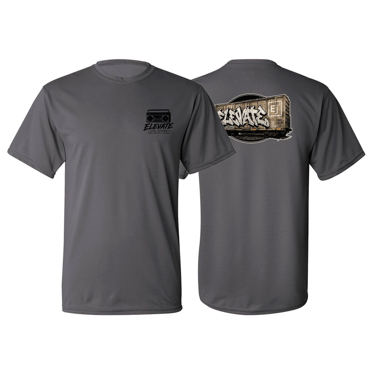 Elevate Dry Fit Shirts #8211 L (Boombox/Train)