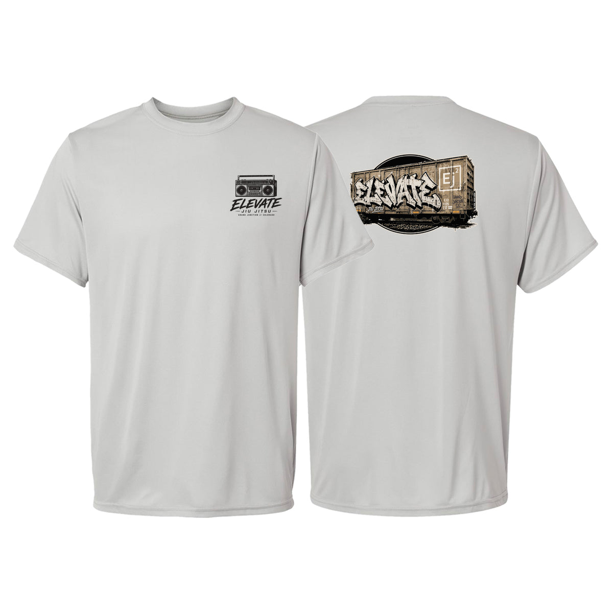Elevate Dry Fit Shirts #8211 L (Boombox/Train)