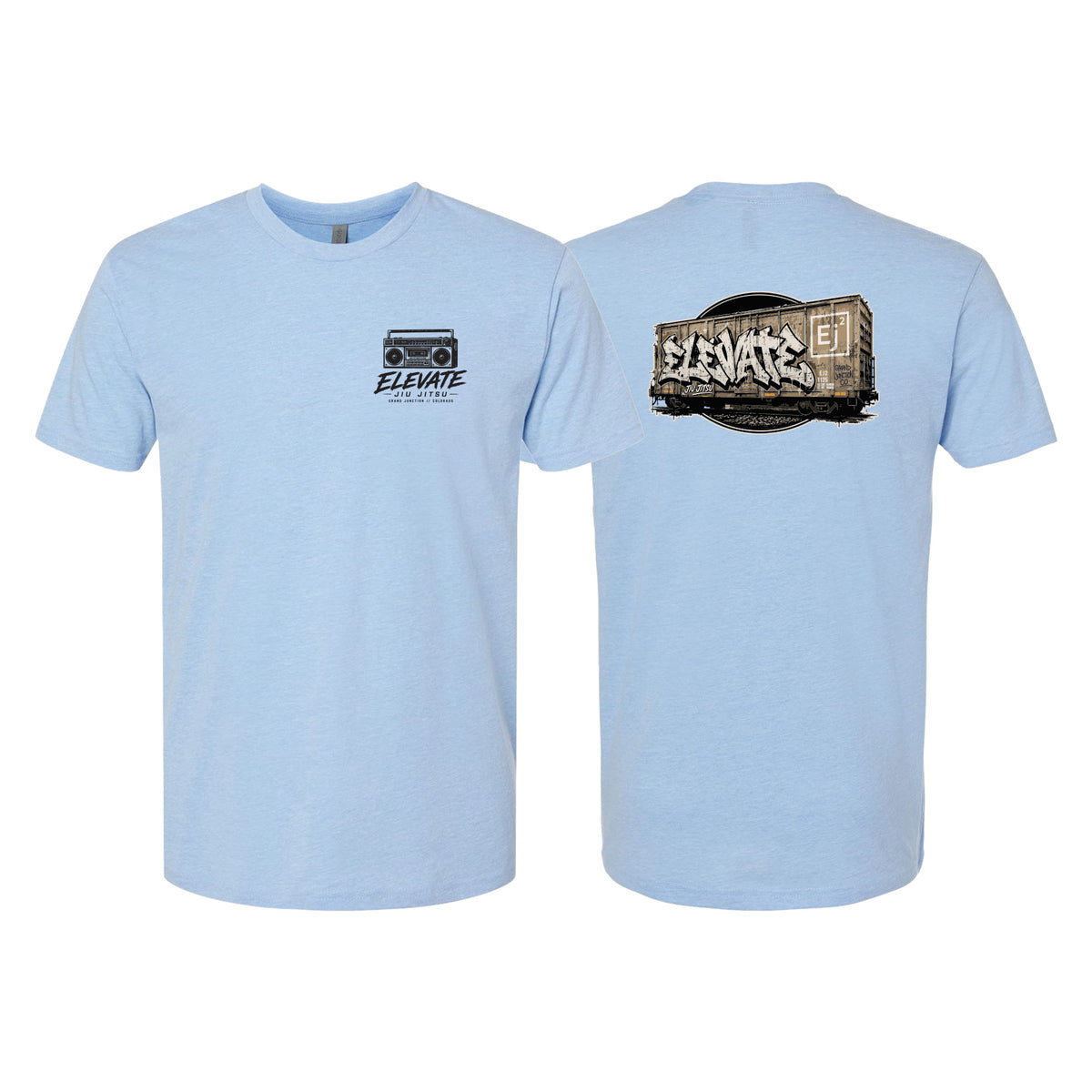 Elevate Next Level CVC Shirt #8211 L (Boombox/Train)