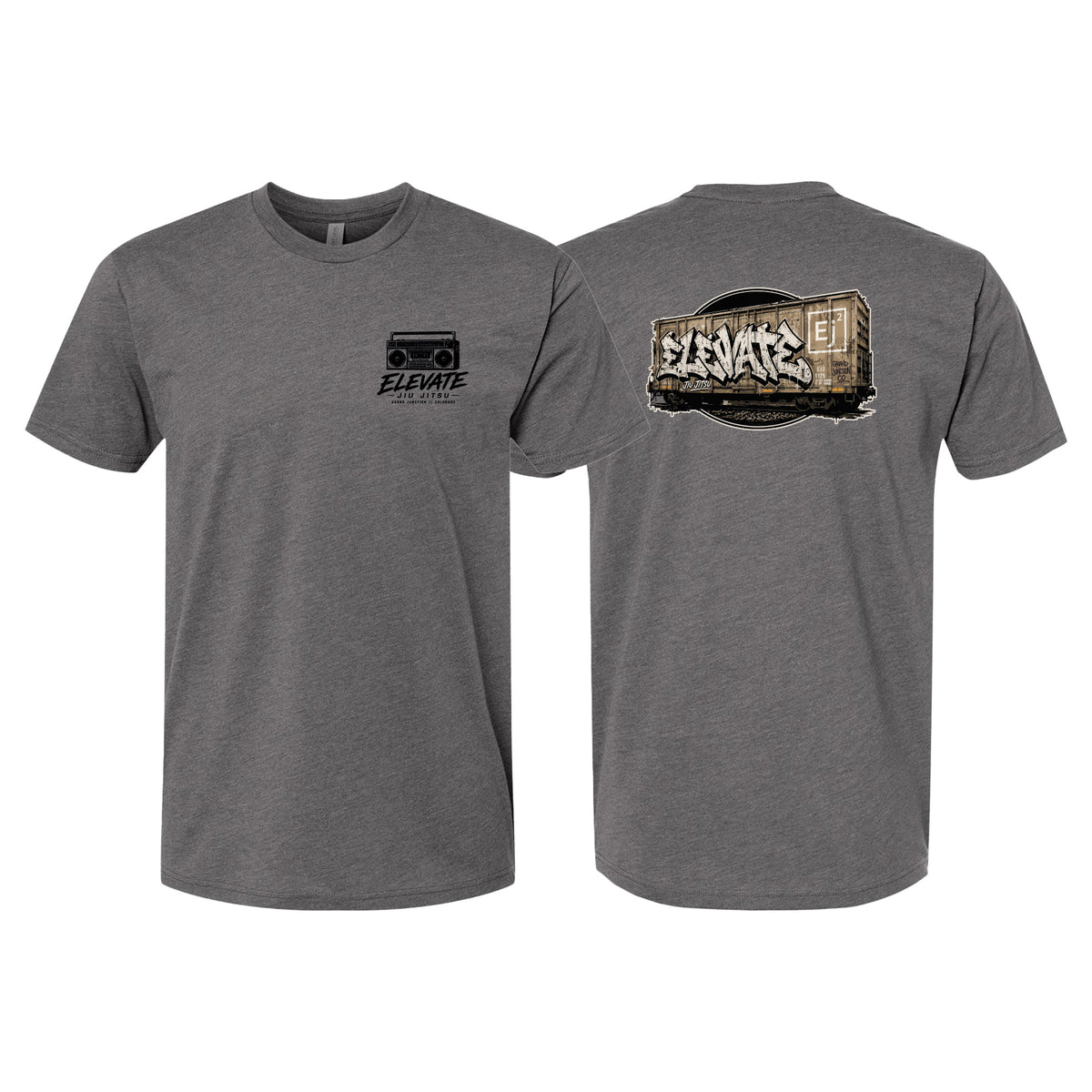 Elevate Next Level CVC Shirt #8211 L (Boombox/Train)